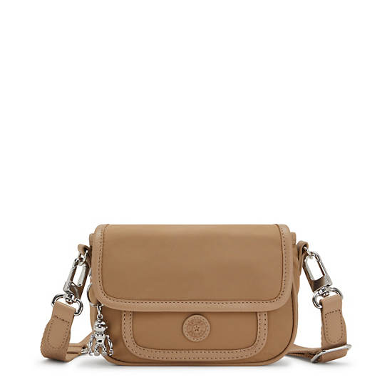 Kipling Inaki Small Crossbody Bag El Çantası Kahverengi | TR 1942YX